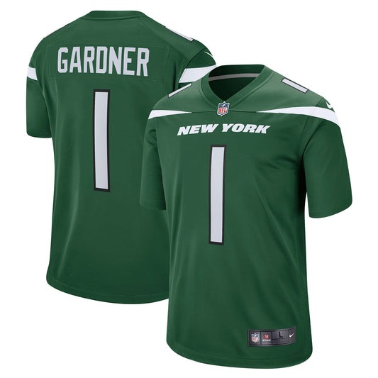 Ahmad Sauce Gardner New York Jets Nike Player Game Jersey - Green